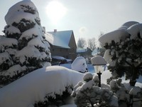 zimní zahrada v prosinci 2010